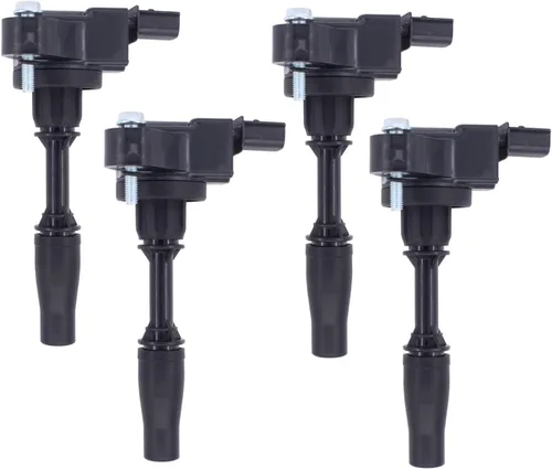 NewYall 4 bobinas de encendido para Buick Envision LaCrosse Regal Cadillac ATS CT6 CTS Chevrolet Camaro Colorado Impala Malibu Traverse GMC Acadia