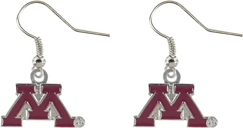 Miniatura 12 de aminco NCAA Pendientes colgantes con logo de la NCAA para adultos unisex