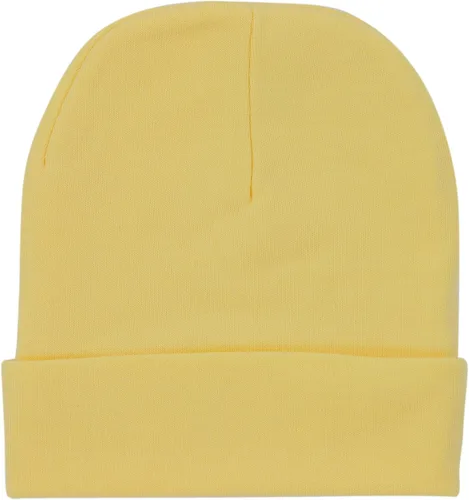 Miniatura 5 de ToBeInStyle Paquete de 3, 5 o 6 gorros cómodos de algodón de doble capa para bebés recién nacidos