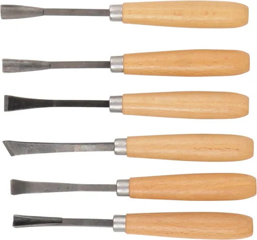 Miniatura 4 de Westcott CarboTitanium - Juego de herramientas de tallado de lujo para trabajar en madera, tallado de jabón, impresión, escultura de arcilla, juego
