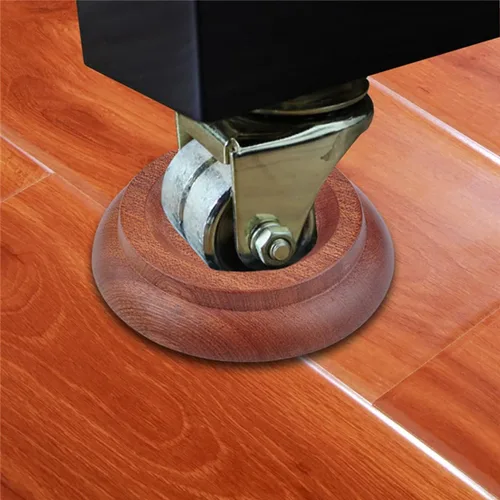 Miniatura 4 de Copas para piano de madera dura, protector de piso, ruedas sólidas para piano vertical, antideslizante y antiruido, accesorios de pie de piano