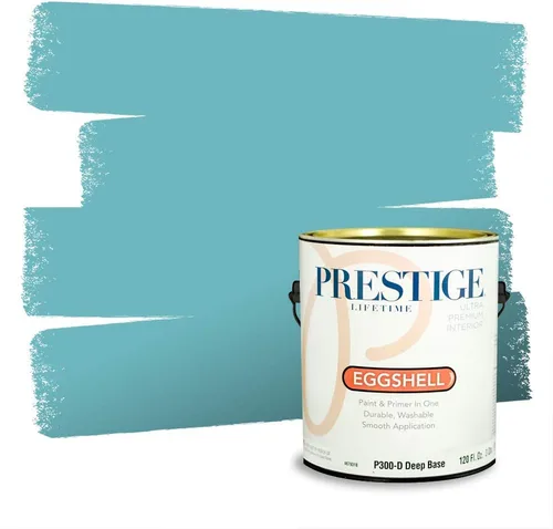 Miniatura 78 de Pintura Exterior + imprimación PRESTIGE, todo-en-uno, 1 galón, acabado mate, color comparable al Valspar* Royal Gray* VS151-Gris real