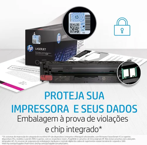 Miniatura 2 de HP Impresoras de cartuchos de tóner negro 202A Funciona con Color LaserJet Pro M254; Color LaserJet Pro MFP Serie M281 CF500A (paquete de 2)