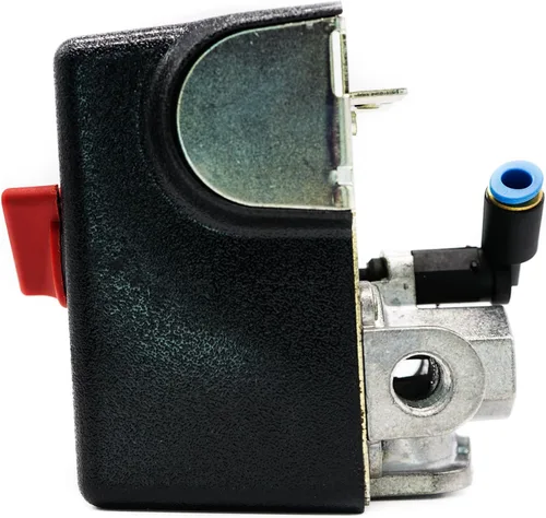 Miniatura 3 de Generic 034-0197 Interruptor de presión del compresor de aire 100-130 PSI, pulsador, actuador de émbolo, operación automática