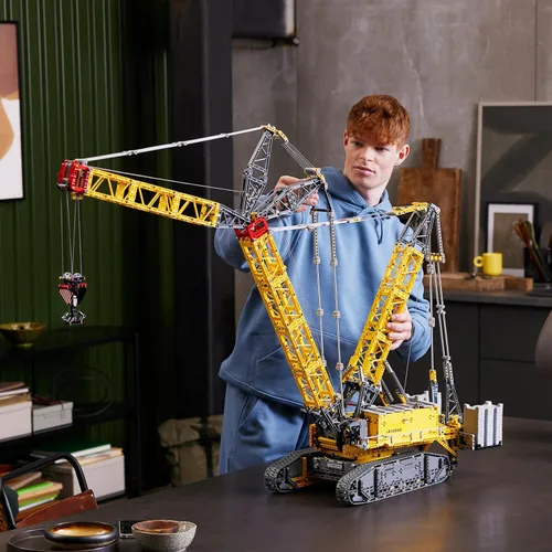 Miniatura 6 de LEGO 42146 Technic Grúa Liebherr LR 13000 Modelo de Kit de Construcción con Vehículos de Construcción, Kit de Construcción para Adultos, Vehículos