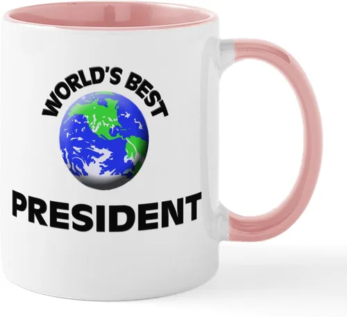 Miniatura 25 de CafePress MR. PRESIDENT - Taza de café de cerámica (11.0 fl oz)