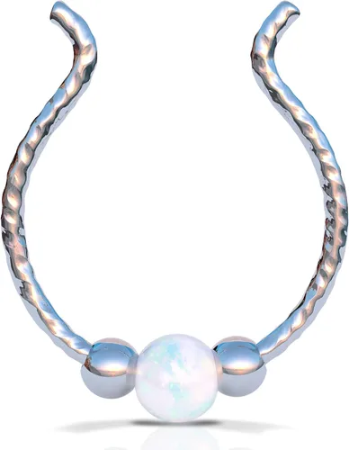 Miniatura 29 de Fake Opal Septum Rings