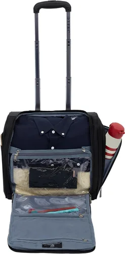 Miniatura 7 de TPRC 15" Smart equipaje de mano para abajo del asiento, con puerto de carga USB, Opción de color negro.), PR-85315-001