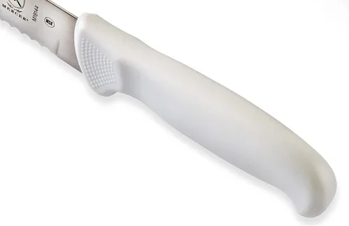 Miniatura 4 de Mercer Culinary Ultimate White - Cuchillo rebanador de 12" con borde ondulado