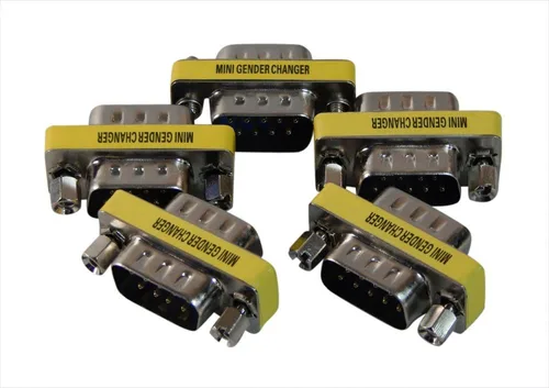 Miniatura 2 de Your Cable Store DB9 macho a macho 9 pines puerto serie / adaptador RS232