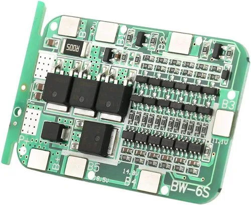 Miniatura 9 de Tablero de batería de 6S 15A 22V 24V Tablero de carga de batería de litio Módulo de cargador de placa de célula de PCB para célula de iones de litio