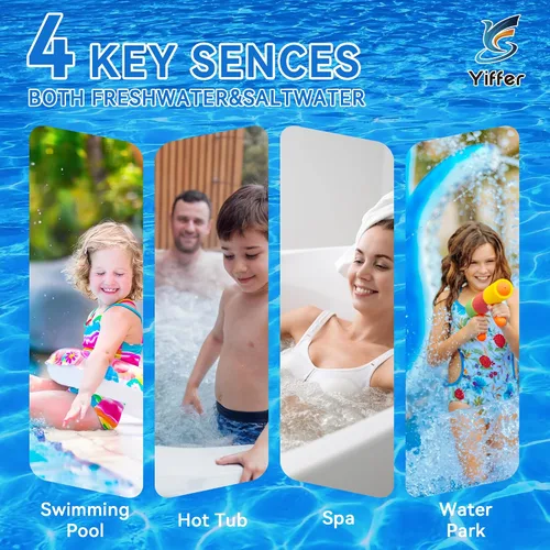 Miniatura 6 de 175 tiras de prueba de 7 vías para bañera de hidromasaje y piscina, bromo de prueba precisa, alcalinidad total, pH, cloro libre, dureza total, ácido