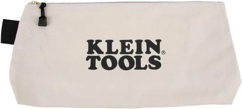 Miniatura 13 de KLEIN TOOLS 62042 - Bolsa con cremallera de 16 pulgadas, extra larga, lona No. 10, bolsa de herramientas resistente, parte inferior de pie de 3