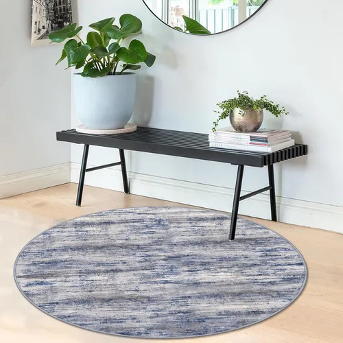 Miniatura 106 de KOZYFLY – Alfombra de pasillo moderna y lavable de diseño abstracto verde, 2 x 5 pies, antideslizante, suave y de pelo corto, ideal para cocina