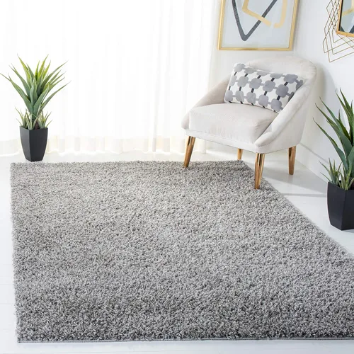 Miniatura 23 de SAFAVIEH Venus Shag Collection - Alfombra decorativa, 2 pies 2 pulgadas x 4 pies, color azul, diseño sólido, no desprende pelusa y de fácil cuidado