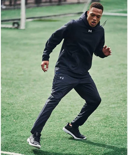 Miniatura 10 de Under Armour - Sudadera Hustle de vellón con capucha para hombre