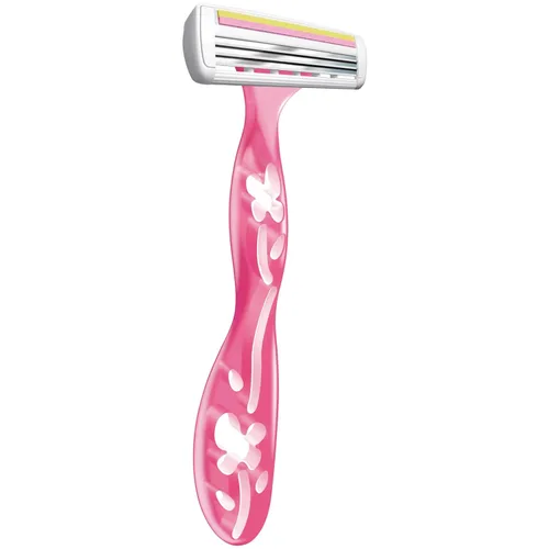 Miniatura 3 de BIC Soleil Simply Smooth - Maquinillas de afeitar desechables para mujer, 3 cuchillas con tira de humedad para un afeitado suave y sedoso, juego