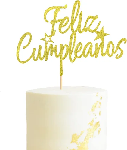 Feliz Cumpleaños - Decoración de pastel de Feliz Cumpleaños, decoración de pastel de feliz cumpleaños, suministros de decoración de fiesta temática