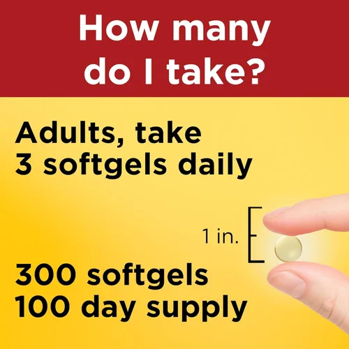 Miniatura 4 de Nature Made Suplementos de aceite de pescado Omega 3, 550 mg por porción, suplementos de aceite de pescado Omega 3 como ésteres etílicos para un