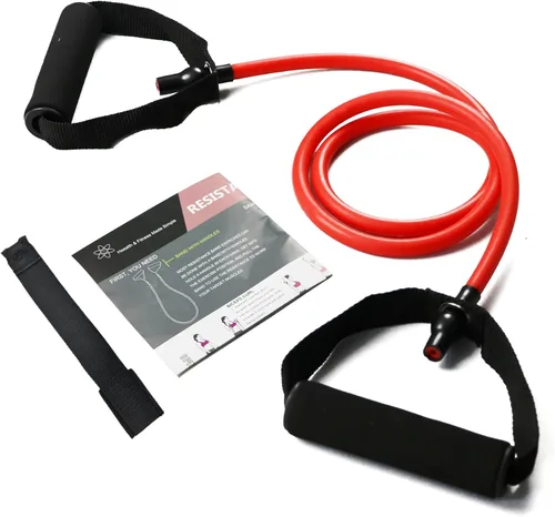 Miniatura 12 de Resistance Bands with Handles, Single Resistance Bands, Exercise Bands with Handles, for Resistance Training, Physical Therapy, Home Workouts