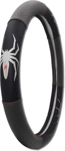 Miniatura 7 de Elektroplate Metalhead Spider - Funda para volante de alta calidad, tamaño pequeño, se adapta a automóviles con diámetro de 13.9 a 14.6 pulgadas