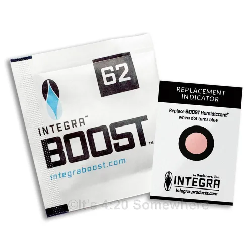 Miniatura 4 de INTEGRA BOOST - Paquete de control de humedad de 2 vías, 62 % RH, 0.14 oz, 12