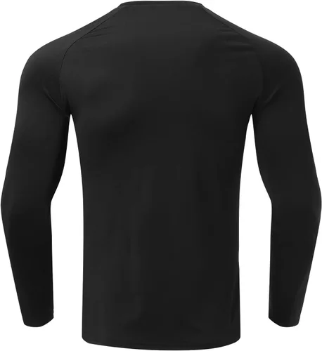 Miniatura 83 de Camisas de compresión atléticas de manga larga para hombre, capa base, camisa de entrenamiento atlético, camisas de compresión, camisetas deportivas