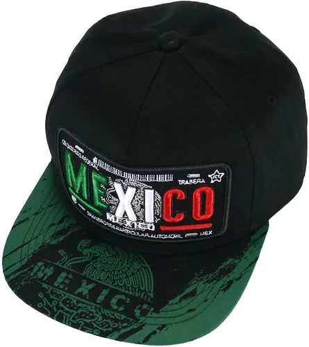 Miniatura 6 de Gorra de béisbol de algodón con diseño de placa de automóvil de los Estados de México