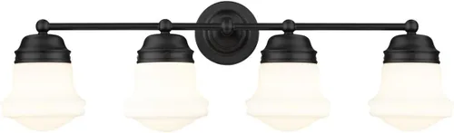 Miniatura 4 de Z-Lite 4 luces tocador 735-4V-MB, negro