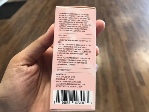 Miniatura 8 de Lanmeri Suero vegano para el crecimiento del cabello, tratamientos naturales para el crecimiento del cabello y la pérdida del cabello para mujeres