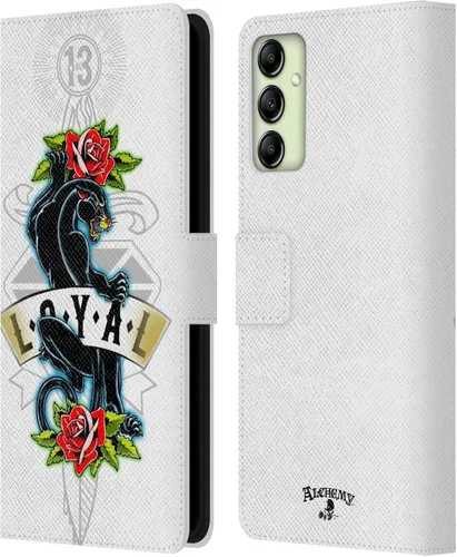 Miniatura 9 de Head Case Designs Officially Licensed Alchemy Gothic Caduceus Rex Dragon Leather Wallet Case Compatible with Samsung Galaxy A14 5G