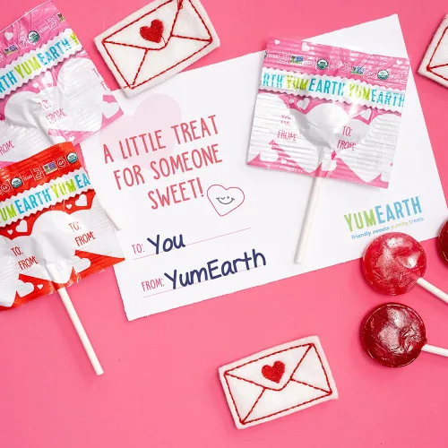 Miniatura 6 de Yumearth Organic Valentines Surtido Pops & Gummy Fruits, 266 GR