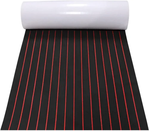 Miniatura 29 de EVA Faux Teak Decking Hoja para Pescado Barco Yate Antideslizante Marine Flooring Mat