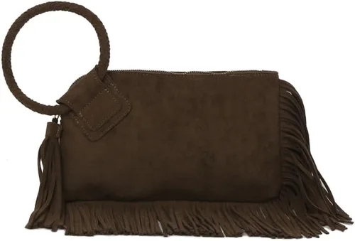 Miniatura 24 de Monedero de mano para mujer, cartera de noche con correa de mano, informal, formal, de cuero vegano, Metro Muse