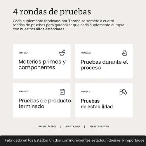 Miniatura 7 de THORNE Creatina - Polvo de monohidrato de creatina micronizado - Apoyo para músculos y función cognitiva* - para mujeres y hombres - sin sabor