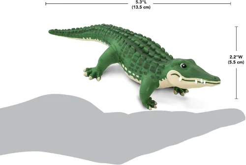 Miniatura 3 de Safari Ltd. Bernie The Gator - Figura detallada de plástico de 5.5 pulgadas, divertido juguete educativo para niños, niñas y niños a partir de 3 años