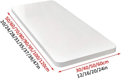 Miniatura 6 de Mesa de comedor plegable para colgar en la pared, escritorio multifunción para ordenador, mesa de trabajo en casa, oficina con soporte de acero
