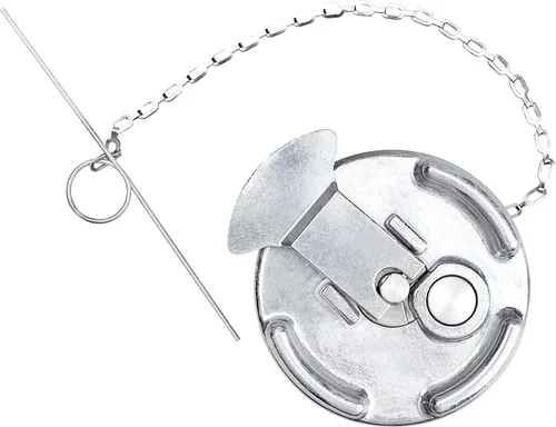 Miniatura 8 de Tapa de combustible diésel de bloqueo, tamaño nominal de 3", 1/4 de vuelta, sin ventilación, tapa de combustible de aluminio para Freightliner