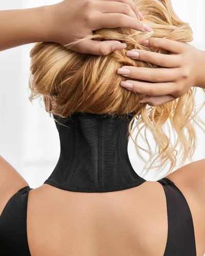 Miniatura 5 de QOU Soporte delgado para el cuello: alivia la rigidez, apoya el sueño y reduce la hinchazón