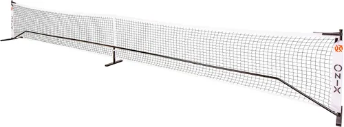 Miniatura 35 de ONIX Pickleball 2 en 1 Juego de red portátil de tamaño reglamentario y red de práctica incluye estuche de transporte con ruedas