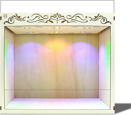 Miniatura 8 de Kit de rincón de libros, sujetalibros simple, kit de casa de muñecas en miniatura para principiantes, modelo de rompecabezas 3D de bricolaje con luz
