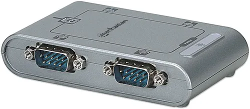 Miniatura 15 de Manhattan El convertidor USB a serie conecta un dispositivo serie a un puerto USB (205146) Adaptador serie USB-A a DB9 RS232 con cable de 18