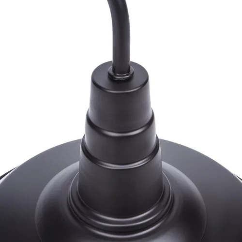 Miniatura 3 de Lightess Black Lámpara de pared con iluminación industrial clásica de metal