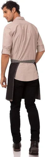 Miniatura 2 de Chef Works Delantal Bronx con cuello redondo