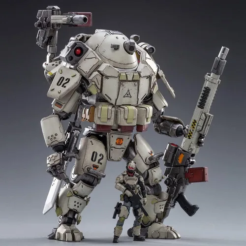 Miniatura 2 de JOYTOY - Figura de acción 1/25 Iron Wrecker 02 - Modelo de colección de mecha táctico Wrecker de hierro 02
