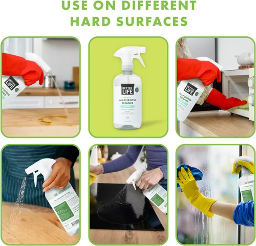 Miniatura 4 de Better Life Limpiador multiusos, espray multiusos de limpieza para el hogar y la cocina a base de plantas, para vidrio, encimeras
