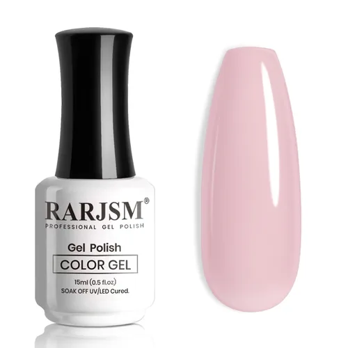 Miniatura 60 de RARJSM Esmalte de Uñas en Gel Nude Transparente Rosa Saludable Claro Esmalte de Uñas en Gel Nude Transparente Rosa Intenso Gelatinoso Barniz de Uñas