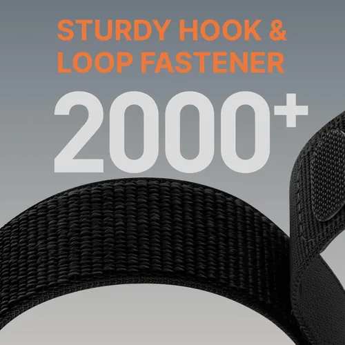 Miniatura 4 de Bandletic Compatible con Garmin Instinct 2 Correa de Reloj - Bandas Resistente de Nylon de Ajuste Rápido de 22mm para Fenix 8 E 47mm/7 6 Pro/5