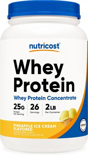 Miniatura 7 de Nutricost - Concentrado de proteína de suero (Chocolate) 2 libras - Sin gluten y sin OMG