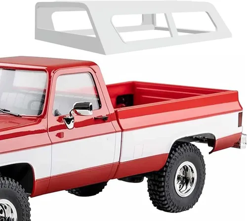 Miniatura 11 de Caja de herramientas de repuesto para caja de batería de camión, piezas de actualización para FCX18 K10 / EAZYRC Glacier RC Crawler